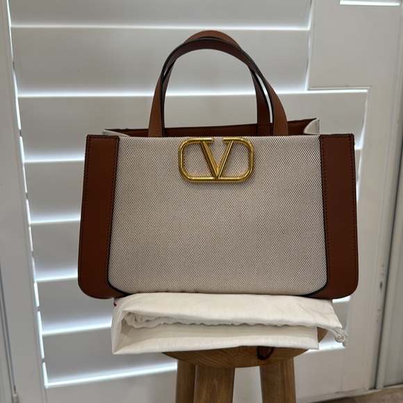 Valentino Garavani Handbags - Valentino VLogo Signature Small Canvas Bag